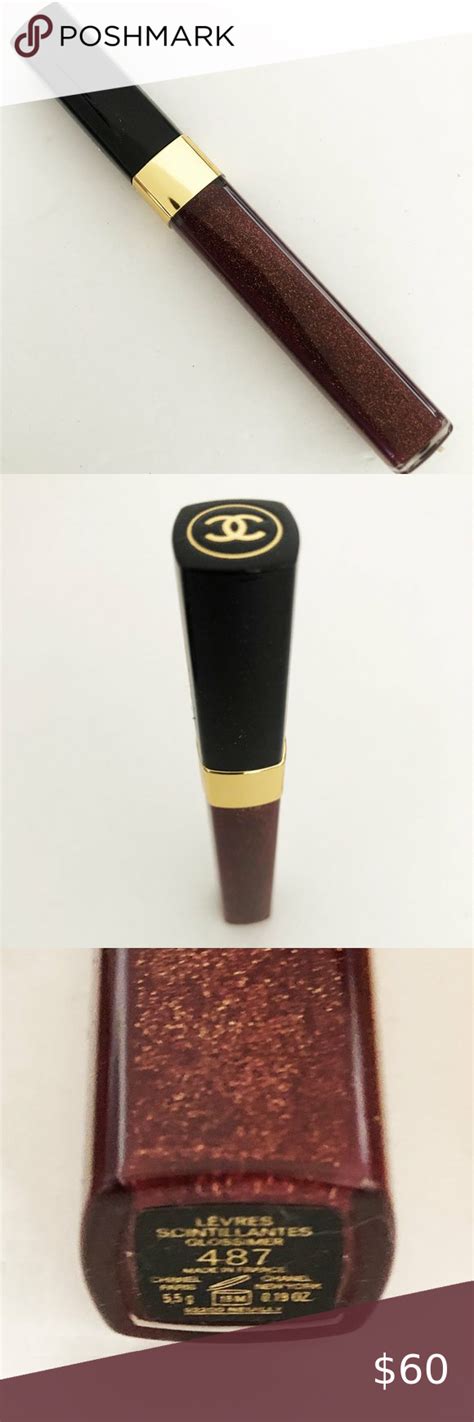 chanel 487 glossimer|chanel levres glossimer lip gloss.